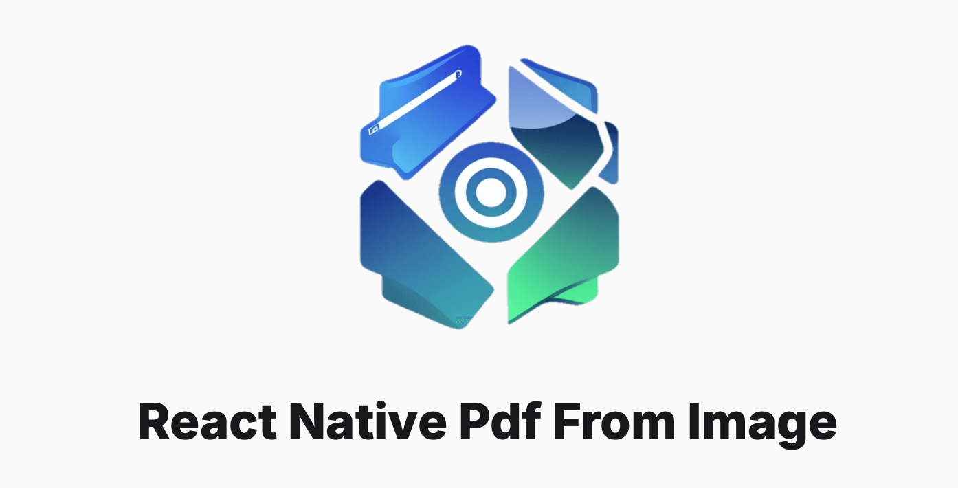 React Native Pdf From Image